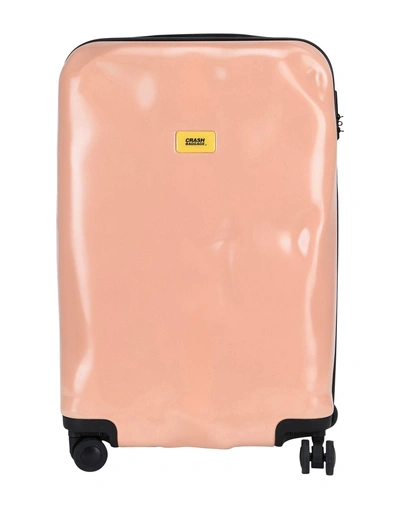 Crash Baggage Luggage In Light Pink