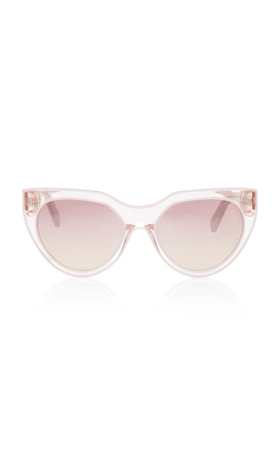 Emilio Pucci Sunglasses Cat-eye Acetate Sunglasses In Neutral
