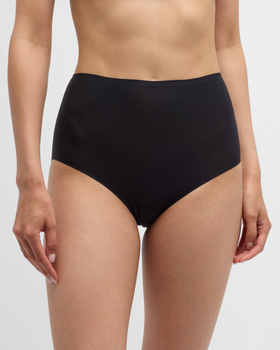 Chantelle Soft Stretch One-size Seamless Brief Underwear 2647 In Black