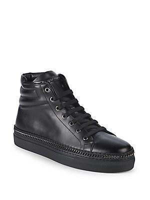 john galliano high top sneakers