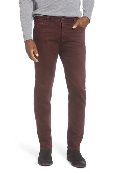 Ag Tellis Slim Fit Jeans In 7 Years Sulfur Boysenberry