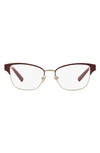Tiffany & Co 52mm Cat Eye Reading Glasses In Light Gold