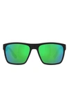 Costa Del Mar Paunch Xl 59mm Square Sunglasses In Green