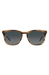 Costa Del Mar Sullivan 53mm Gradient Polarized Square Sunglasses In Grey Gradient