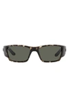 Costa Del Mar Corbina Pro 61mm Rectangular Sunglasses In Wetlands
