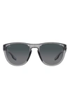 Costa Del Mar Irie 55mm Gradient Pilot Sunglasses In Crystal