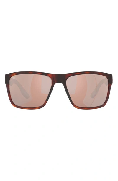 Costa Del Mar Paunch Xl 59mm Square Sunglasses In Copper