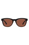Costa Del Mar Aleta 54mm Polarized Round Sunglasses In Copper