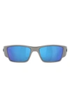 Costa Del Mar Corbina Pro 61mm Rectangular Sunglasses In Blue Mirror
