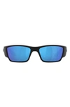 Costa Del Mar Corbina Pro 61mm Rectangular Sunglasses In Matte Black