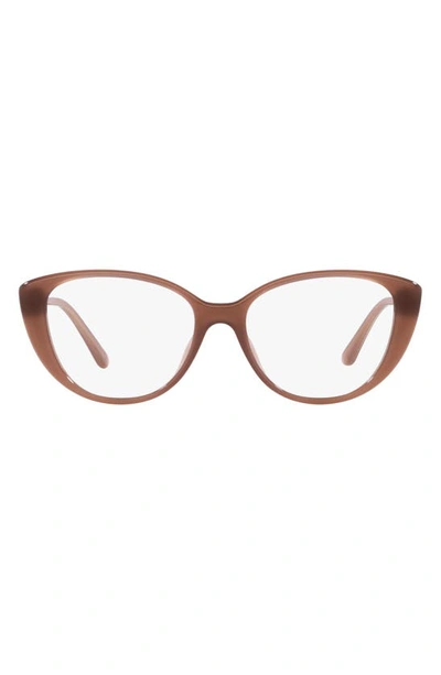 Michael Kors Amagansett 53mm Cat Eye Optical Glasses In Pink