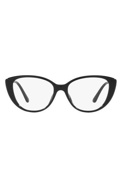Michael Kors Amagansett 53mm Cat Eye Optical Glasses In Black