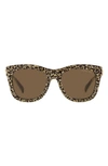 Michael Kors Empire 52mm Square Sunglasses In Brown