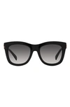 Michael Kors Empire 52mm Square Sunglasses In Black