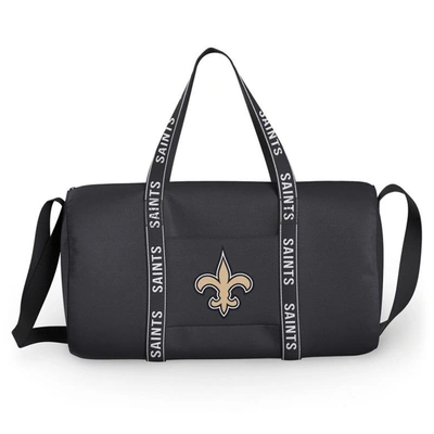 Wear By Erin Andrews New Orleans Saints Gym Duffle Bag In Black