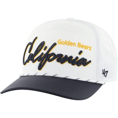 47 ' White Cal Bears Chamberlain Hitch Adjustable Hat