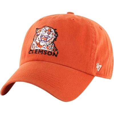 47 ' Orange Clemson Tigers Franchise Fitted Hat