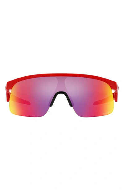 Oakley Kids' Resistor 23mm Prizm™ Rectangular Sunglasses In Red