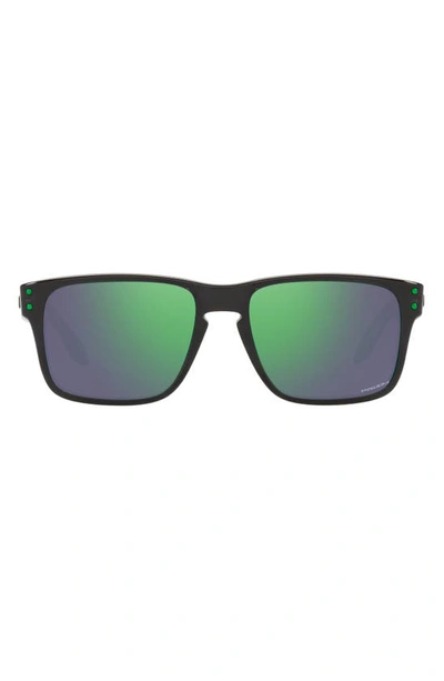 Oakley Kids' Holbrook Xs 53mm Prizm™ Square Sunglasses In Black