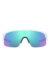 Oakley Kids' Resistor Shield-frame Sunglasses In White