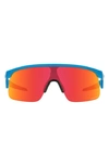 Oakley Kids' Resistor 29mm Prizm™ Rectangular Sunglasses In Sky Blue
