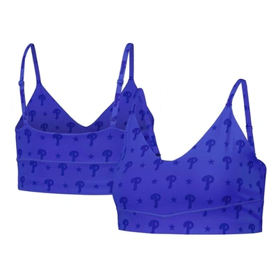 Terez Royal Philadelphia Phillies Active Bra