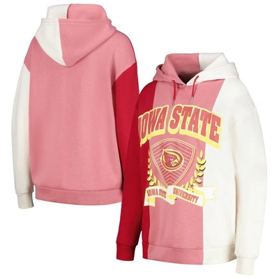 Gameday Couture Cardinal Iowa State Cyclones Hall Of Fame Colourblock Pullover Hoodie