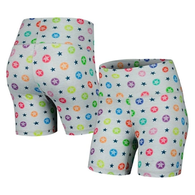 Terez Gray Houston Astros Tlc Rainbow Shorts