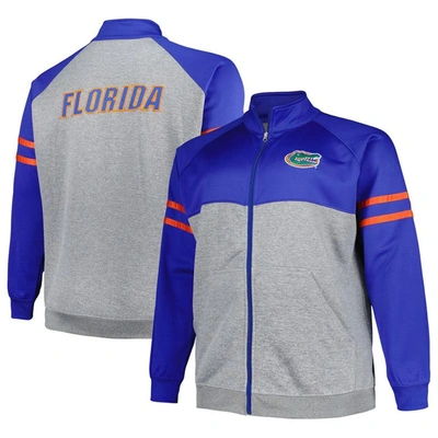 Profile Royal Florida Gators Big & Tall Fleece Full-zip Jacket