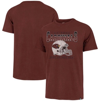 47 ' Cardinal Arizona Cardinals Gridiron Classics Time Lock Franklin T-shirt