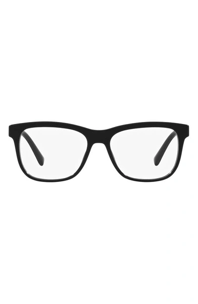 Dolce & Gabbana 51mm Rectangular Optical Glasses In Black