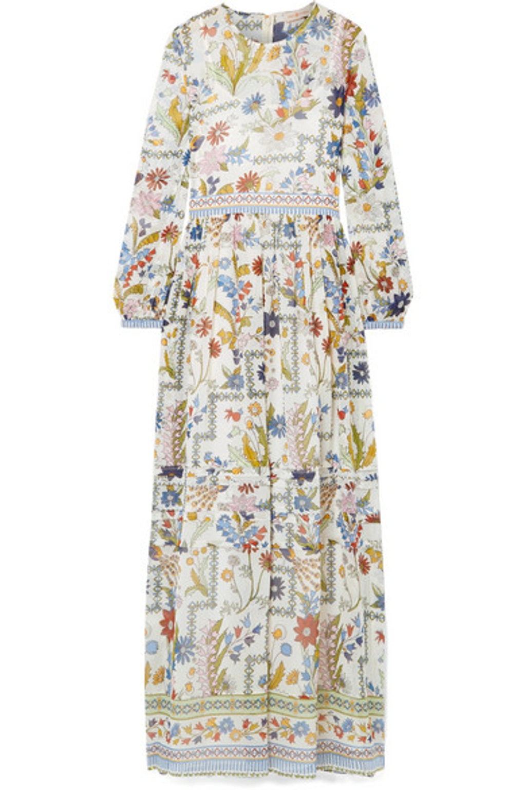 ワンピース TORY BURCH PRINTED SILK MAXI DRESS Tory Burch - Printed silk maxi dress Multicolor - The Corner
