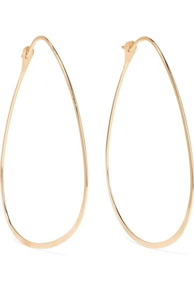 Melissa Joy Manning 14-karat Gold Hoop Earrings