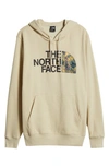 The North Face Holiday Half Dome Hooded Pullover In Gravel/ Multi-color