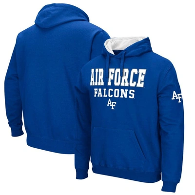Colosseum Men's  Royal Air Force Falcons Sunrise Pullover Hoodie