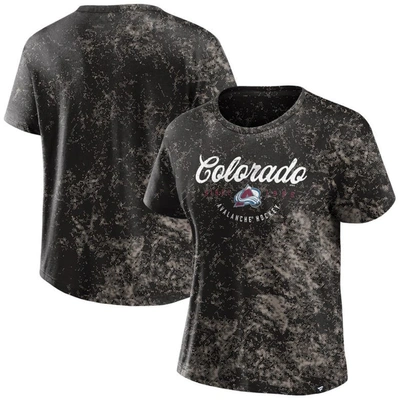 Fanatics Branded  Black Colorado Avalanche Breakaway T-shirt