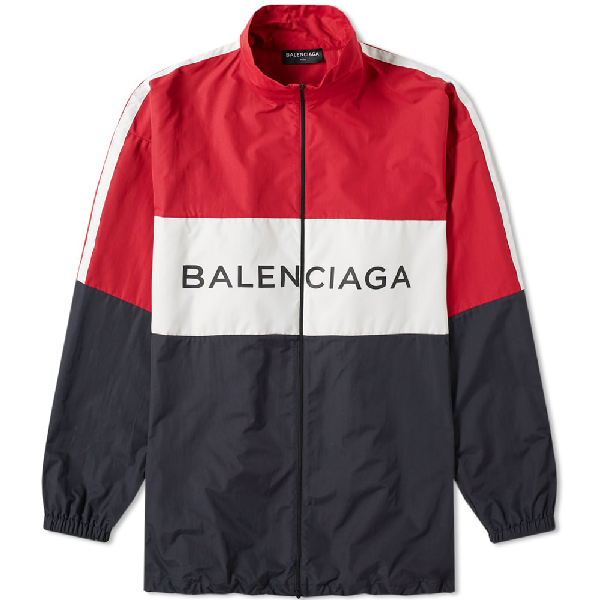 Balenciaga 90s Nylon Logo Track Jacket 