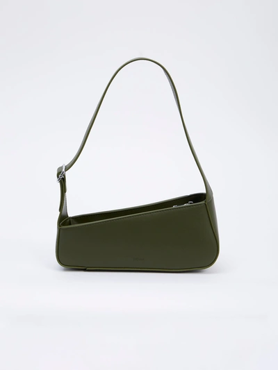 French Connection Jeenaa X Diagonal Shoulder Bag Olive Night In Green