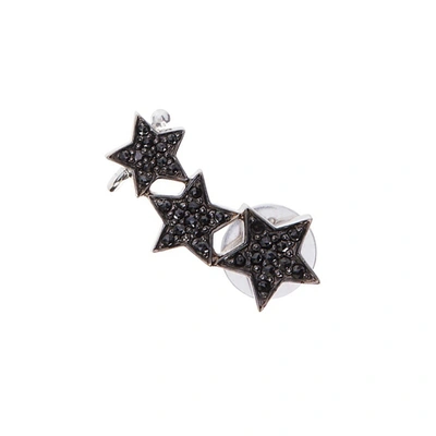 Alinka Jewellery Stasia Triple Star Right Ear Cuff Black Diamonds
