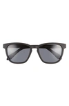 Quay Hardwire 54mm Sunglasses In Matte Black/ Smoke