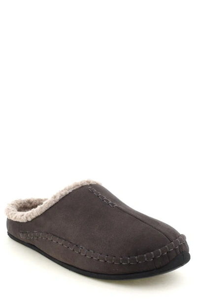 Deer Stags Men's Nordic Slipper In Charcoal