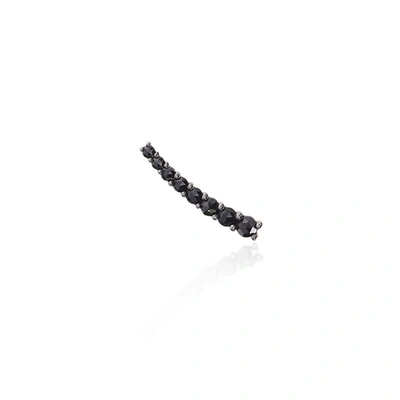 Alinka Jewellery Dasha Small Right Ear Cuff Black Diamonds