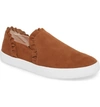 Kate Spade Lilly Ruffle Slip-on Sneaker In Tobacco