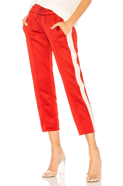 Nsf Robin Track Pant In Red