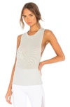 Alo Yoga Heat Wave Tank In Sage