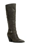 Vince Camuto Grathlyn Pointed Toe Knee High Boot In Tobacco