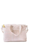 Pehr Babies' Marigold Diaper Bag In Petal