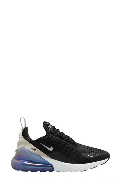 Nike Air Max 270 Sneaker In Black/phantom/fierce Pink/metallic Silver