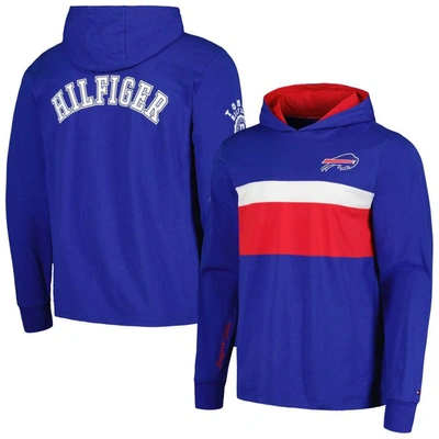 Tommy Hilfiger Royal Buffalo Bills Morgan Long Sleeve Hoodie T-shirt