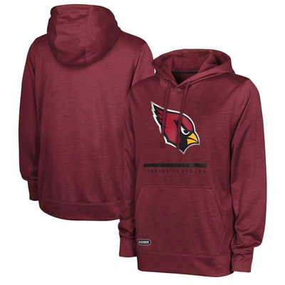 Outerstuff Cardinal Arizona Cardinals Speed Drill Streak Pullover Hoodie